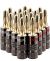 Closed Banana Plugs for Speaker Wire, Gold Plated Connectors with Dual Screws - 20 Pack
