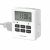 7 Day Digital Outlet Timer with Two US Socket Outlets [ETL Listed] 125V/15A - White