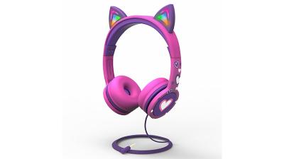 New FosPower Kids Stereo Headset with Light Up Cat Ears Brings a Dance Party for Kids